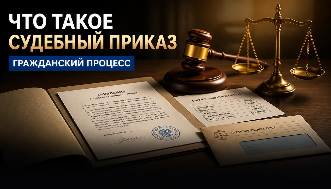 Что такое судебный приказ: общие положения